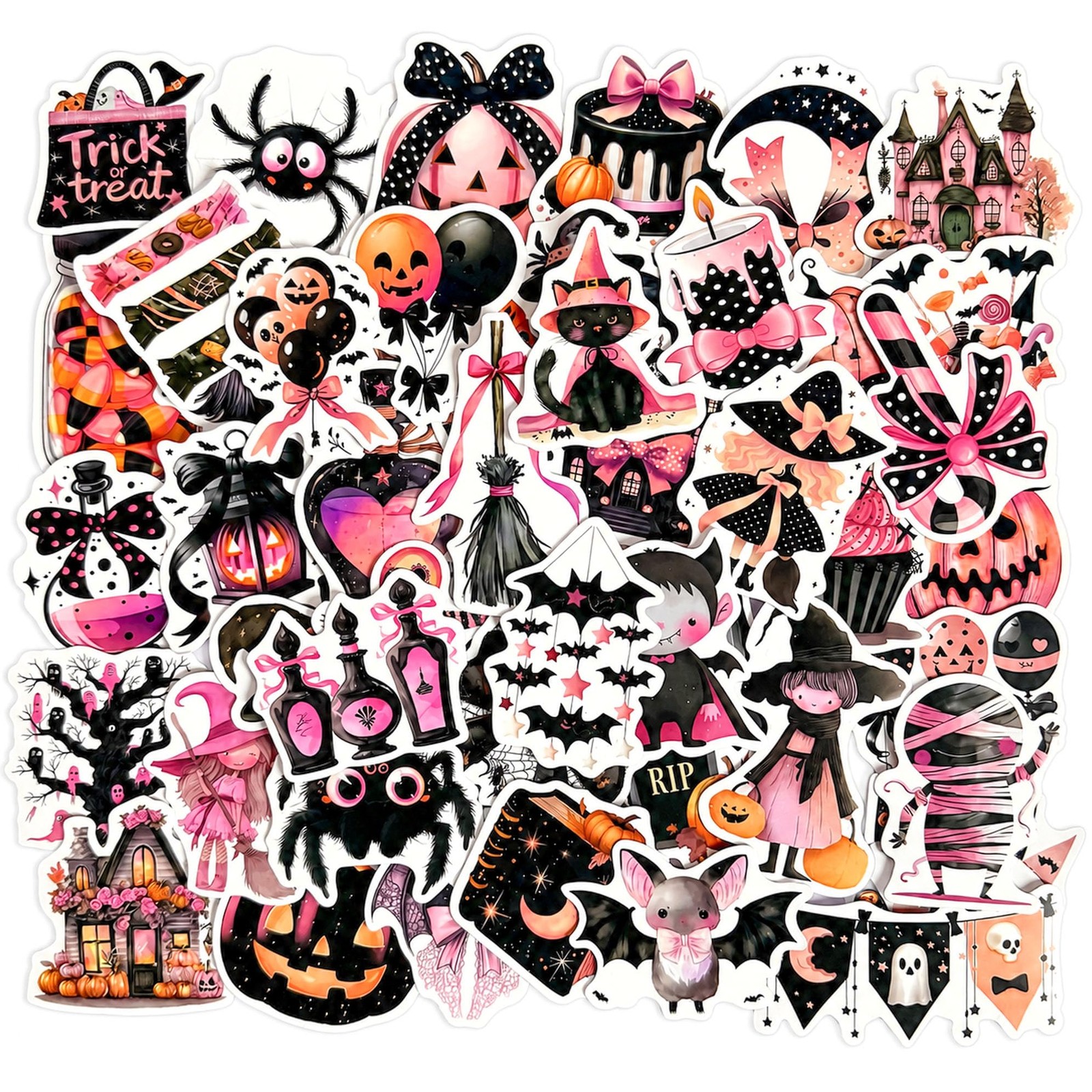 Halloween Stickers Bulk, Party Gifts, Decorations, Supplies Magic