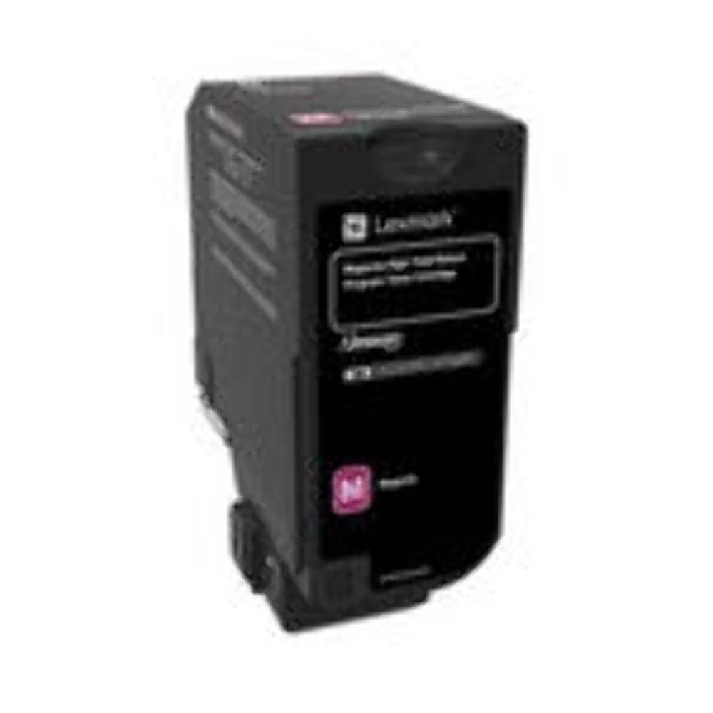 Lexmark 74C1HM0 Magenta Toner (High Yield)
