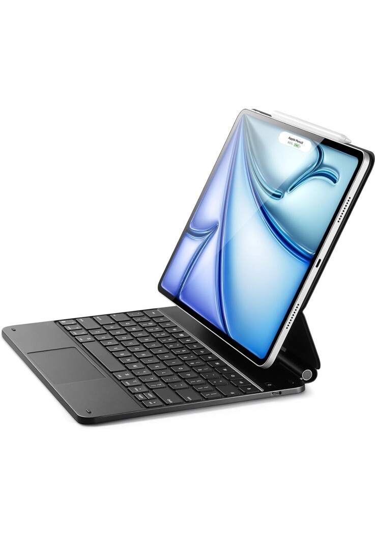 ESR iPad Pro 12.9 Inch Case Keyboard, Easy-Set Floating Cantilever Stand