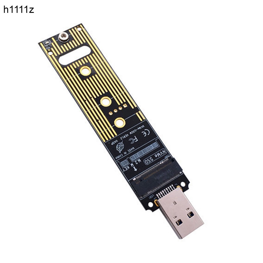 M.2 NVMe SSD to USB 3.1 Adapter 10Gbps Converter Card JMS583 PCIe M.2 2280 2230
