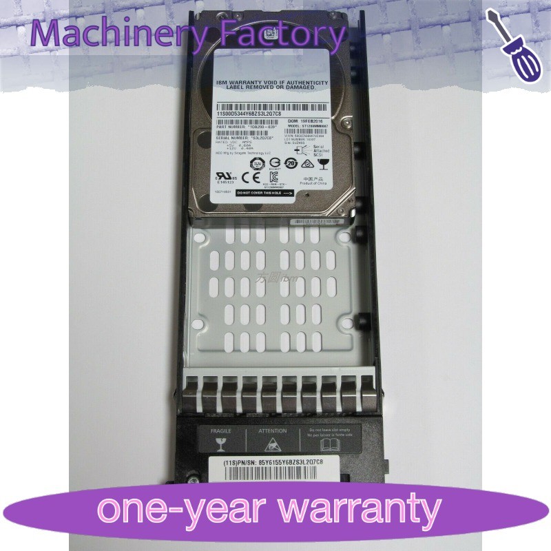 NEW LENOVO / IBM 00MN526 00RX927 00Y5909 1.8TB 10K 12G 2.5" SAS V3700 HARD DRIVE