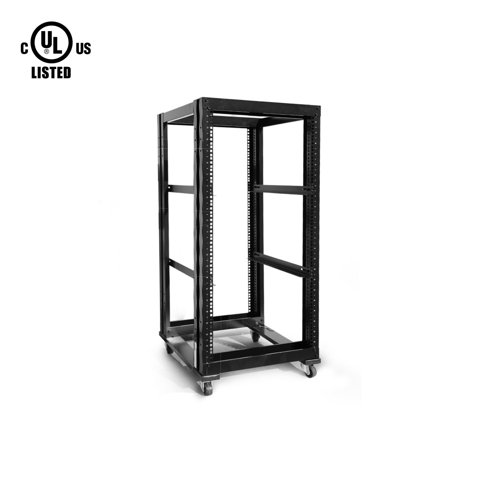 RAISING ELECTRONICS 15 22 36 42U 4 Post Open Frame 19inch Server/Audio Rack UL