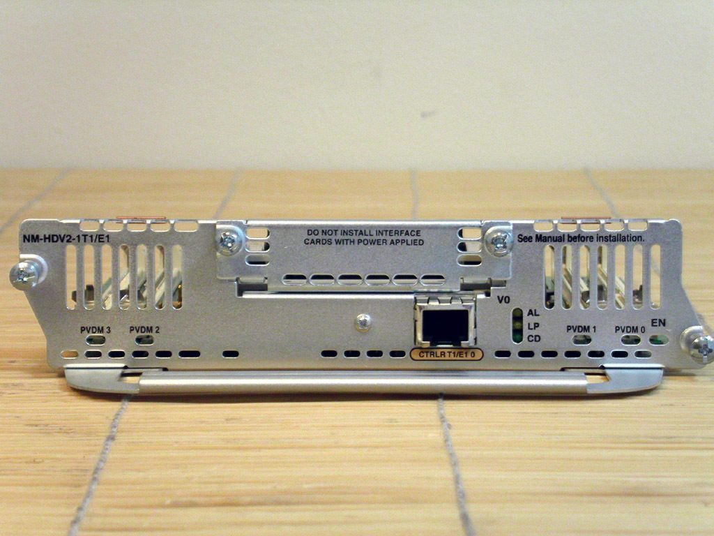 Cisco NM-HDV2-1T1/E1 IP Communications Voice/Fax Network Module