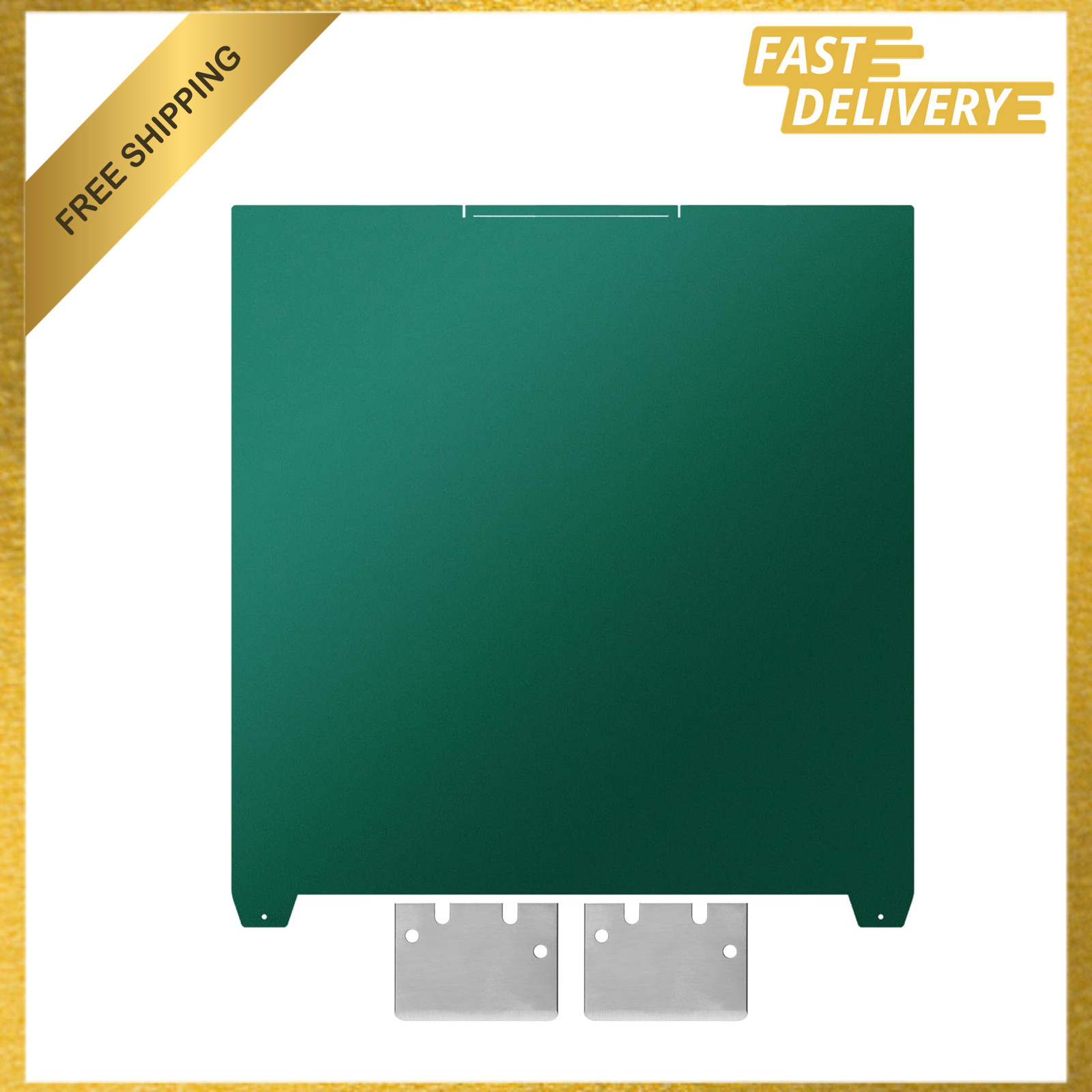SuperTack Double Sided Cool Build Plate 370x370mm for 3D Printers K2 Plus Green