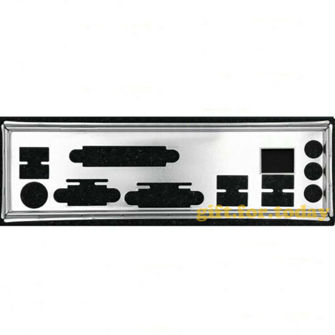 For Gigabyte GA-B85M-D3V-A-SI Shield I/O IO Rear Baffle Backplate Motherboard