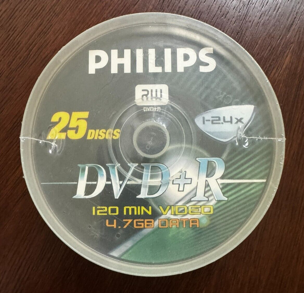 25 Phillips DVD+R Disks (Brand NEW)