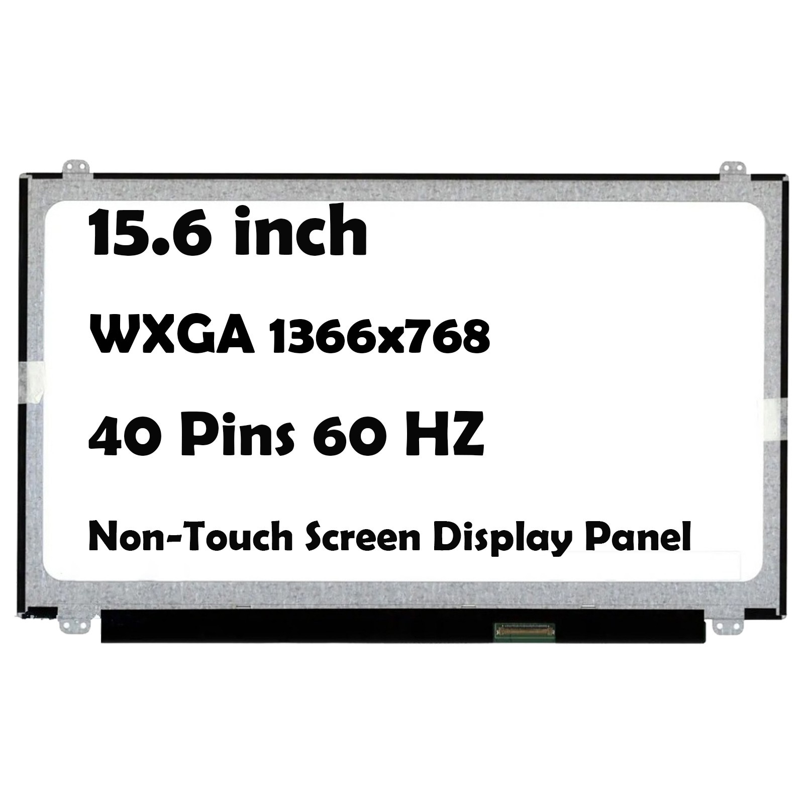 15.6" N156BGE-LB1 REV.A1 HD 1366x768 40 Pin LCD Non-Touch Screen Display Panel