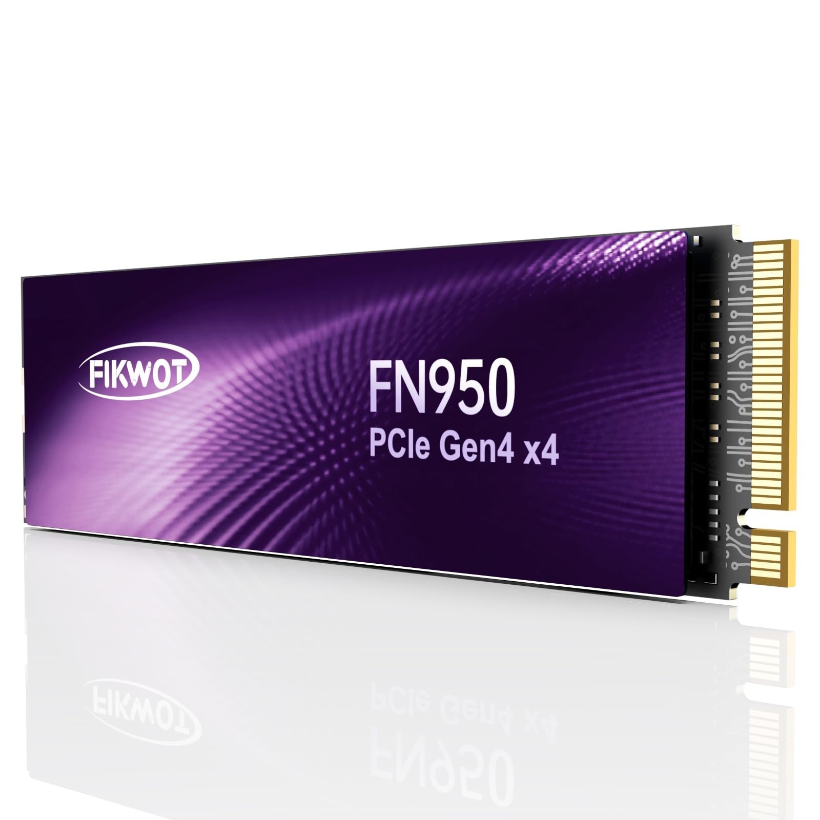 Fikwot FN950 500GB NVMe SSD PCIe Gen4x4 M.2 2280,Read Up to 5000MB/s, Configu...