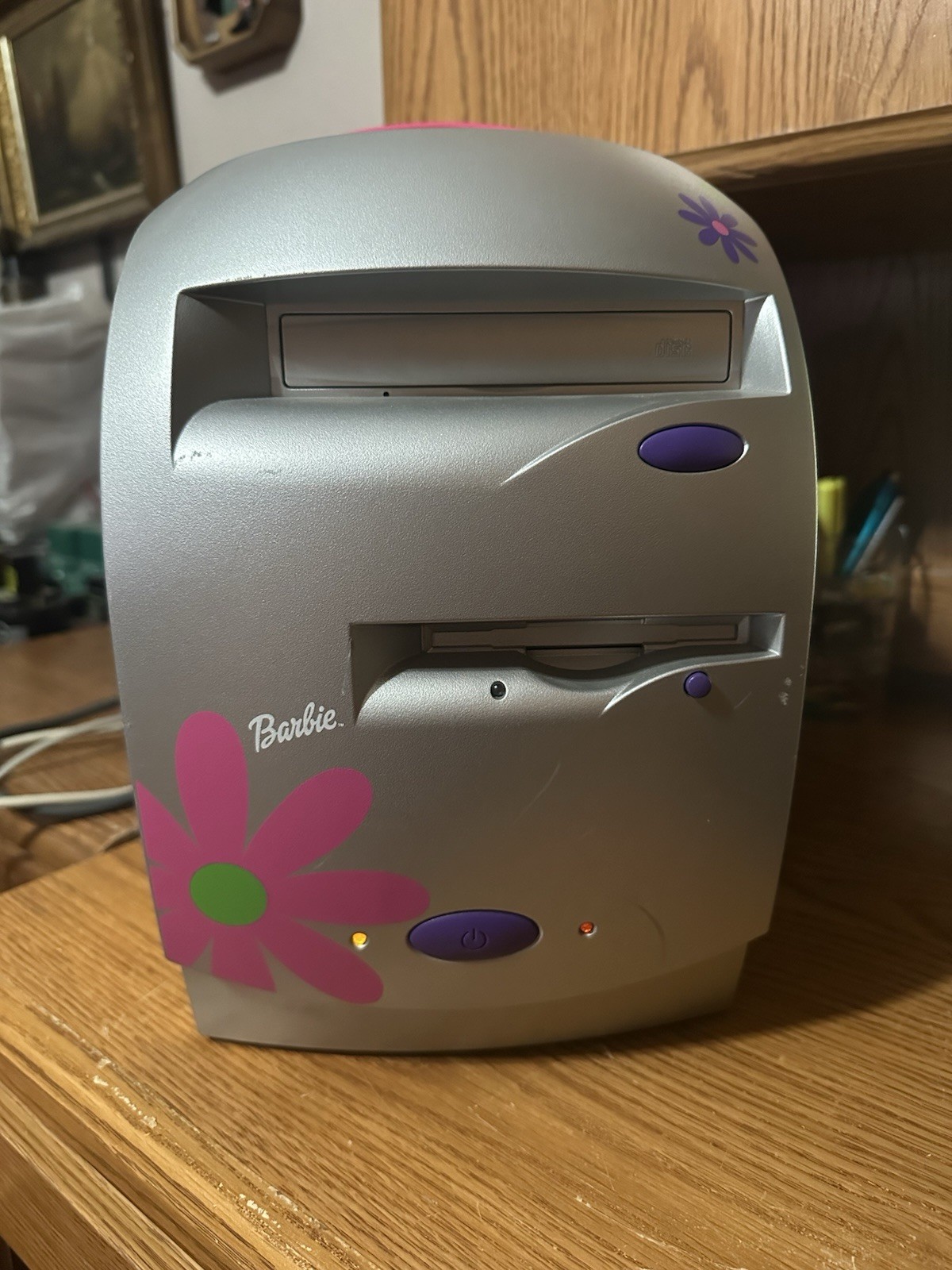 Vintage Rare Patriot Windows 98 Barbie Desktop Computer Working