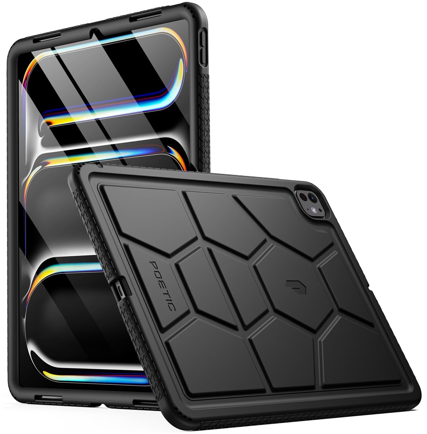 Poetic TurtleSkin Case for iPad Pro 13 Inch 2024 M4 7th Gen, Heavy Duty Shock...