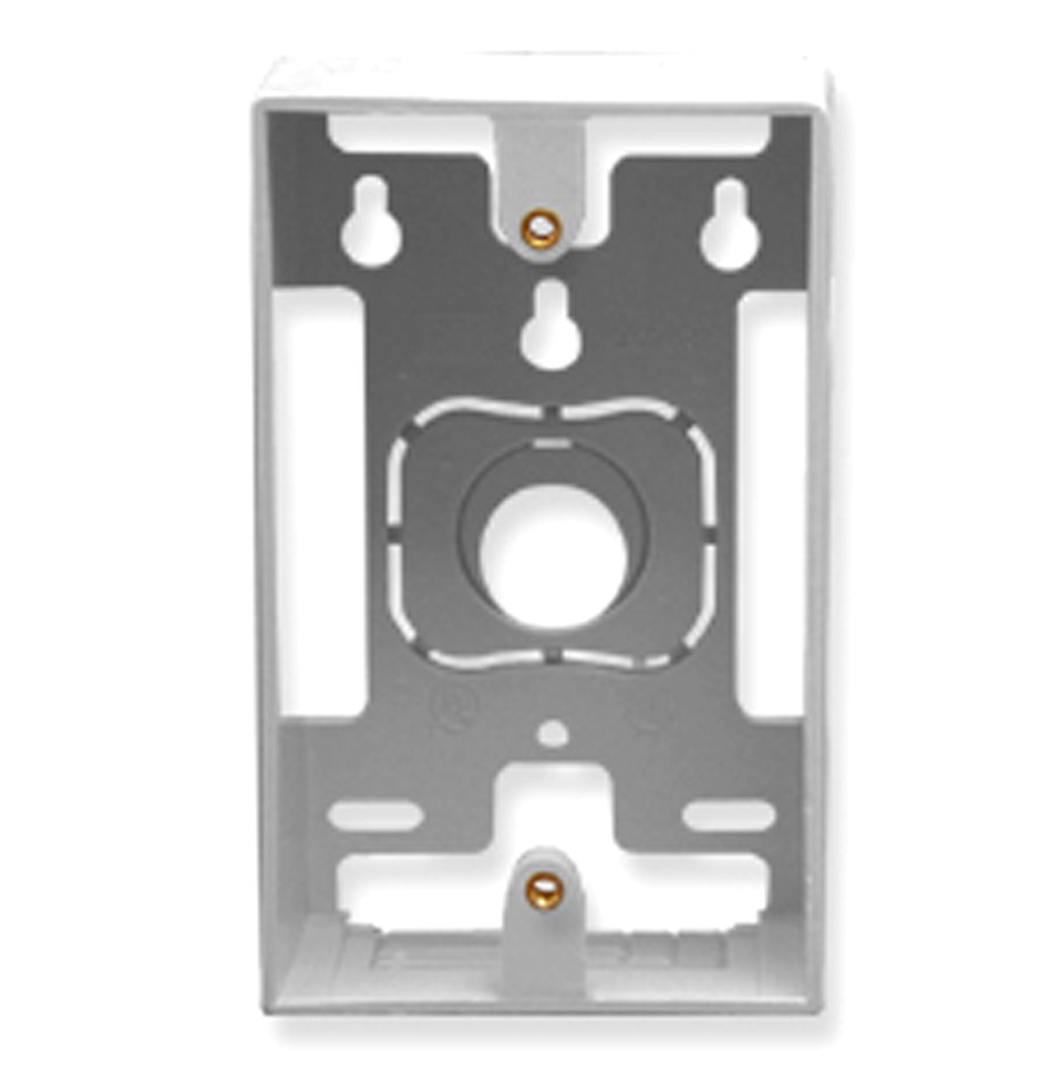 ICC MOUNTING BOX 1-GANG WHITE IC107MRSWH UPC 633758007313