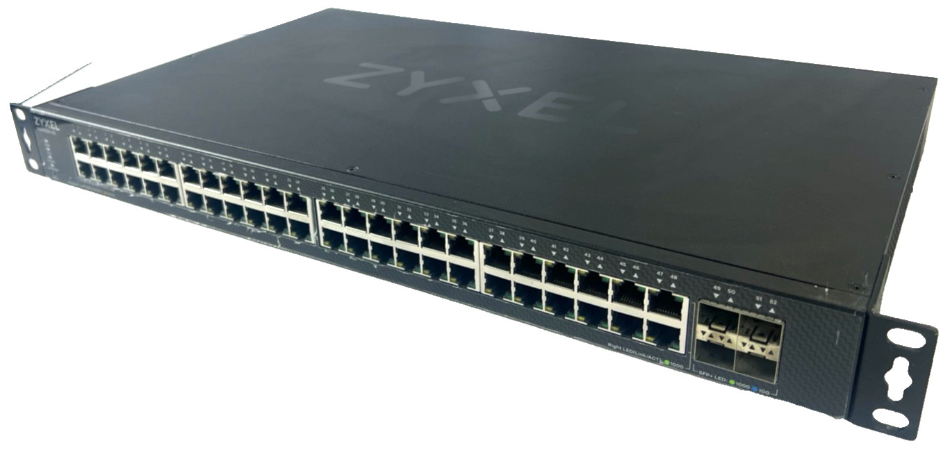 Zyxel XGS1930-52 1U 48-Port GbE Smart Managed Switch with 4 SFP+ Uplink