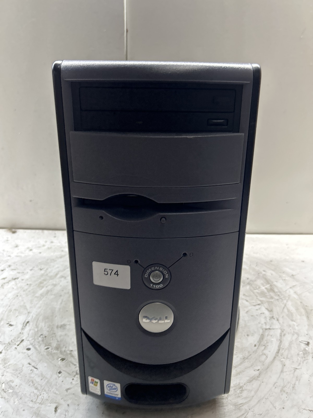 Dell Dimension 1100 Intel Celeron 2.53GHz 2GB NO HDD