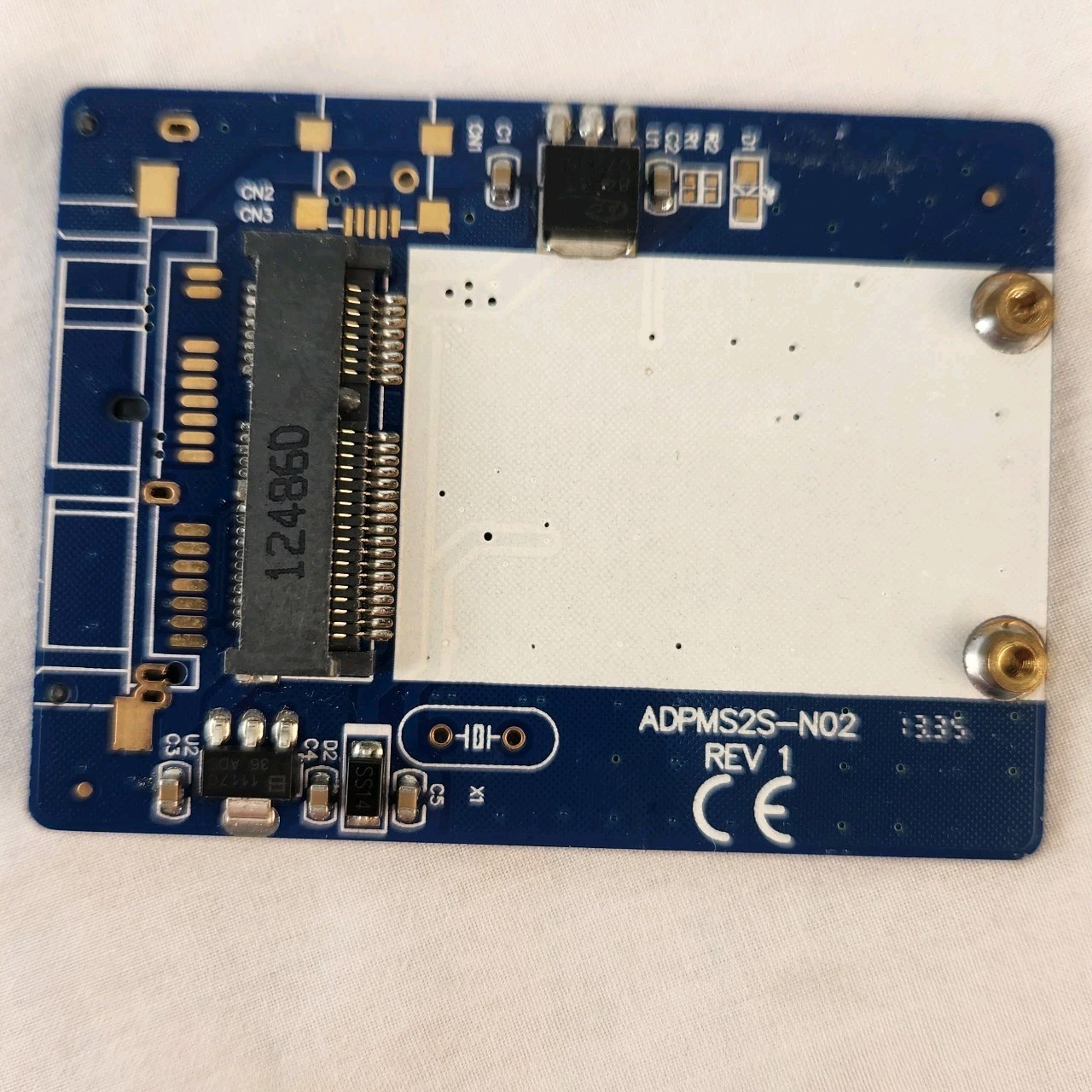 mSATA SSD To 2.5 Inch SATA Adapter Converter Card Tested And Works 