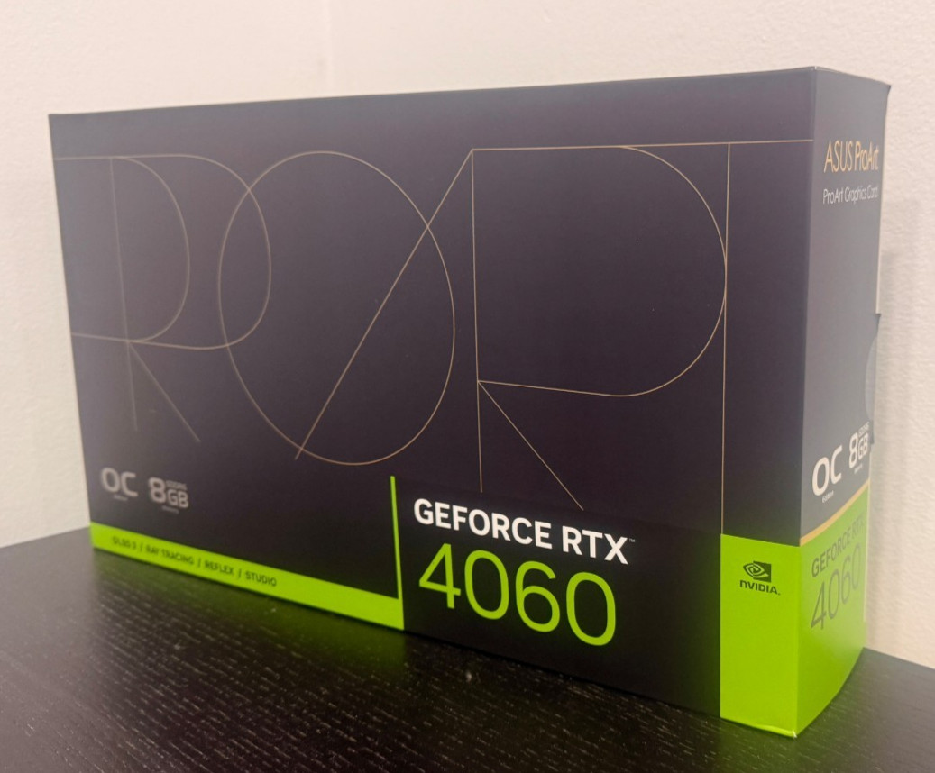 ASUS ProArt GeForce RTX 4060 OC 8GB GDDR6 Graphics Card NEW SEALED