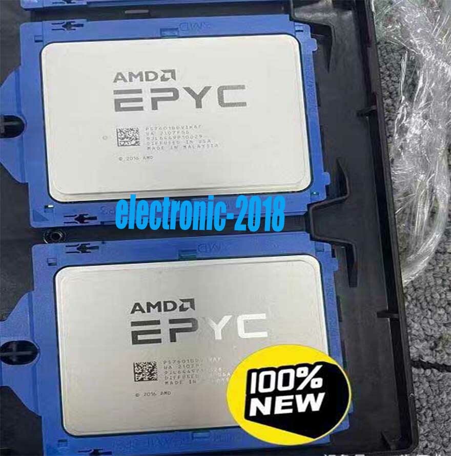 AMD epyc 7601 CPU server processor PS 7601 bdvihaf 32 core 64 thread 2.2ghz