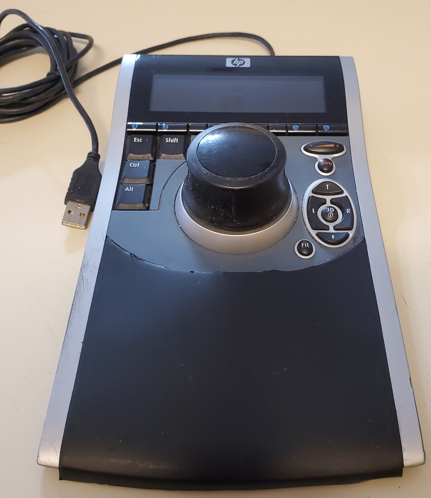 HP EF390AA SpacePilot 396692-002 USB 3D Motion Wired Controller.