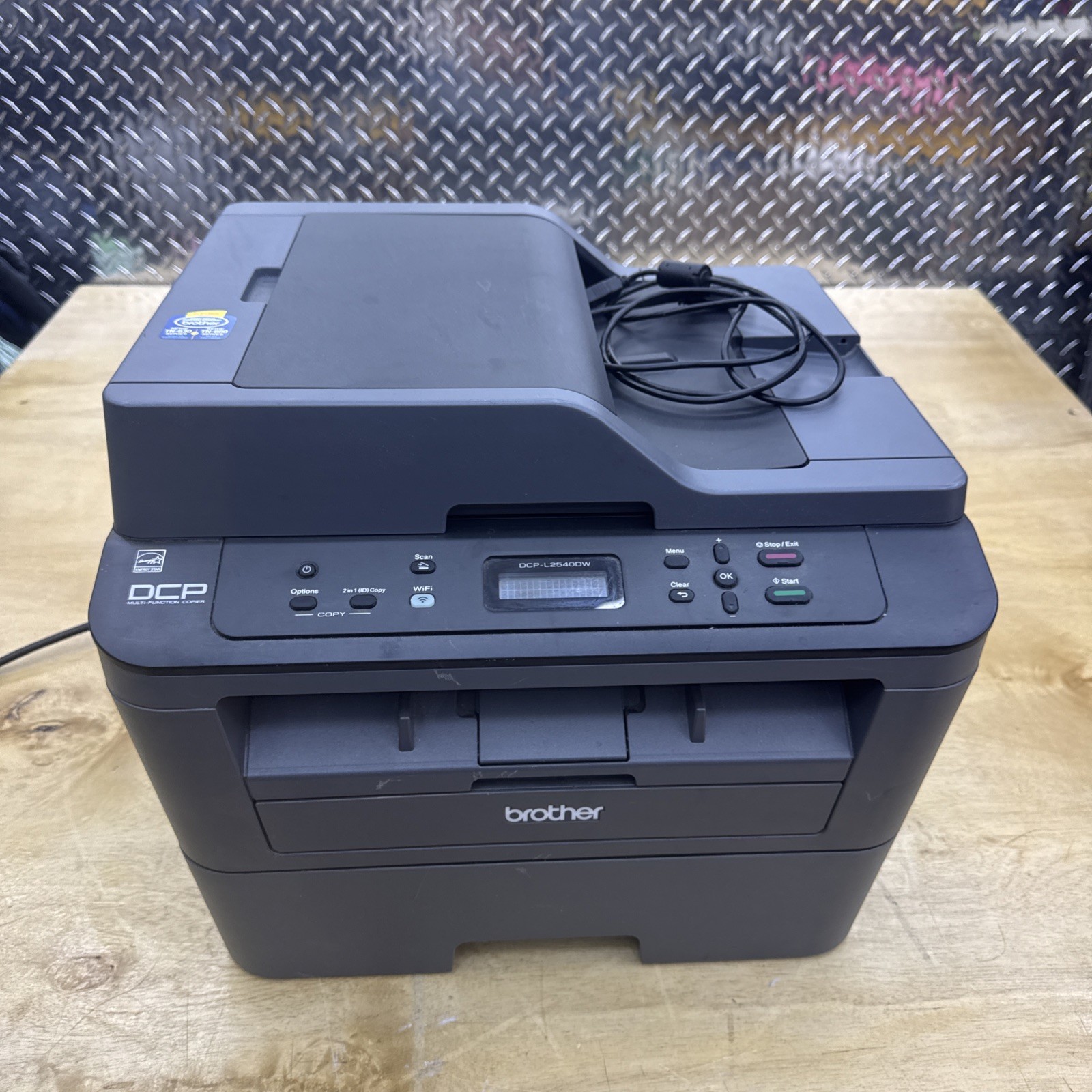 Brother DCP-L2540DW Wireless Black-and-White All-In-One Printer