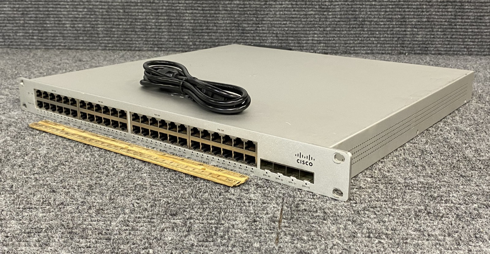 Cisco Meraki MS320 (MS320-48FP-HW) 48-Port Switch w/ Power Cord