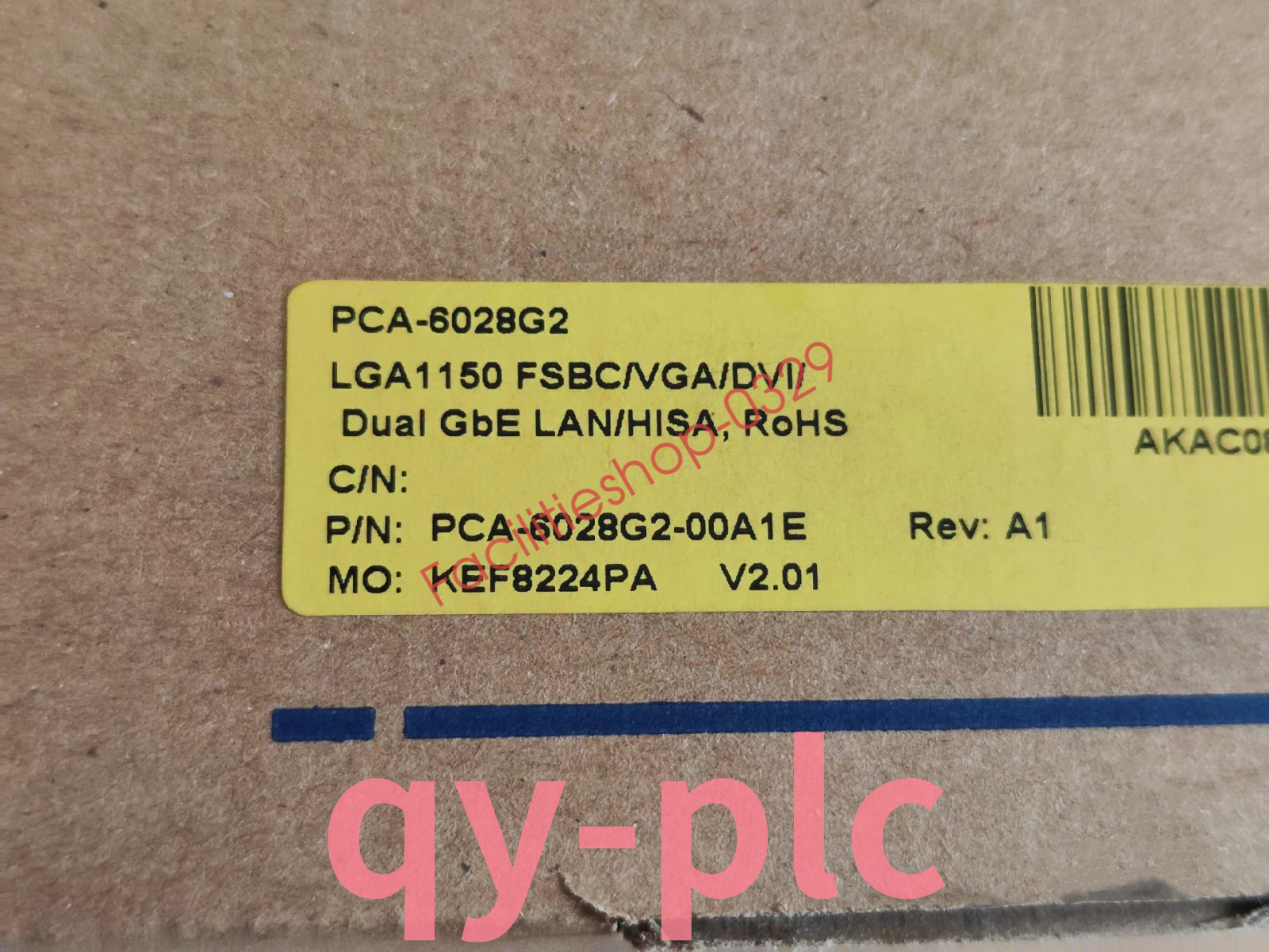 1PC Brand New Advantech PCA-6028G2-00A1E Motherboard Fast via DHL/FedEx