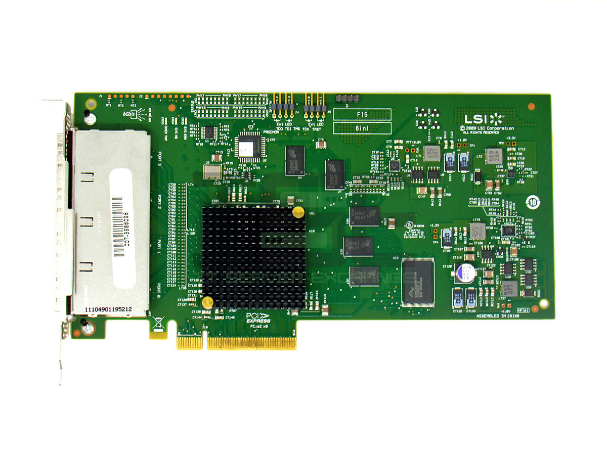 LSI SAS9200-16E 6Gb/s SATA SAS PCIe 2.0 x8 Host Bus Adapter H3-25140-02D