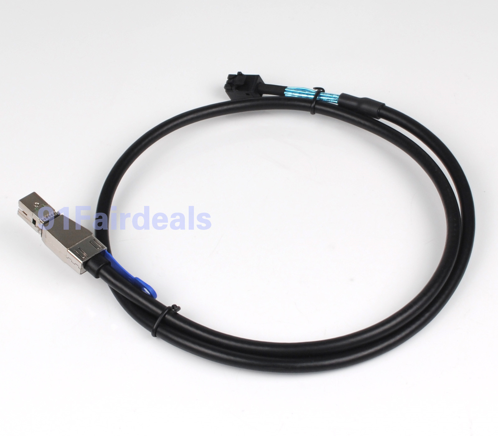 2Pcs/lot 1M SFF-8644 to SFF8643 HD Mini SAS 12G SAS DATA Server Raid Cable USA