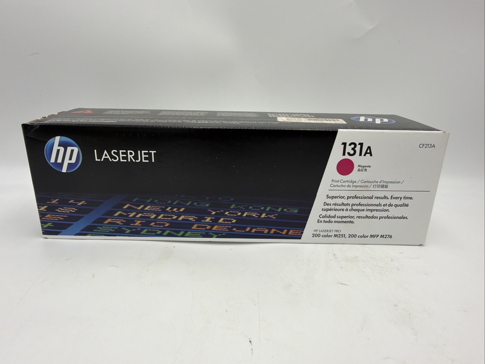 HP 131A CF213A Magenta Toner Cartridge 200 Color M251 Genuine New Sealed Box