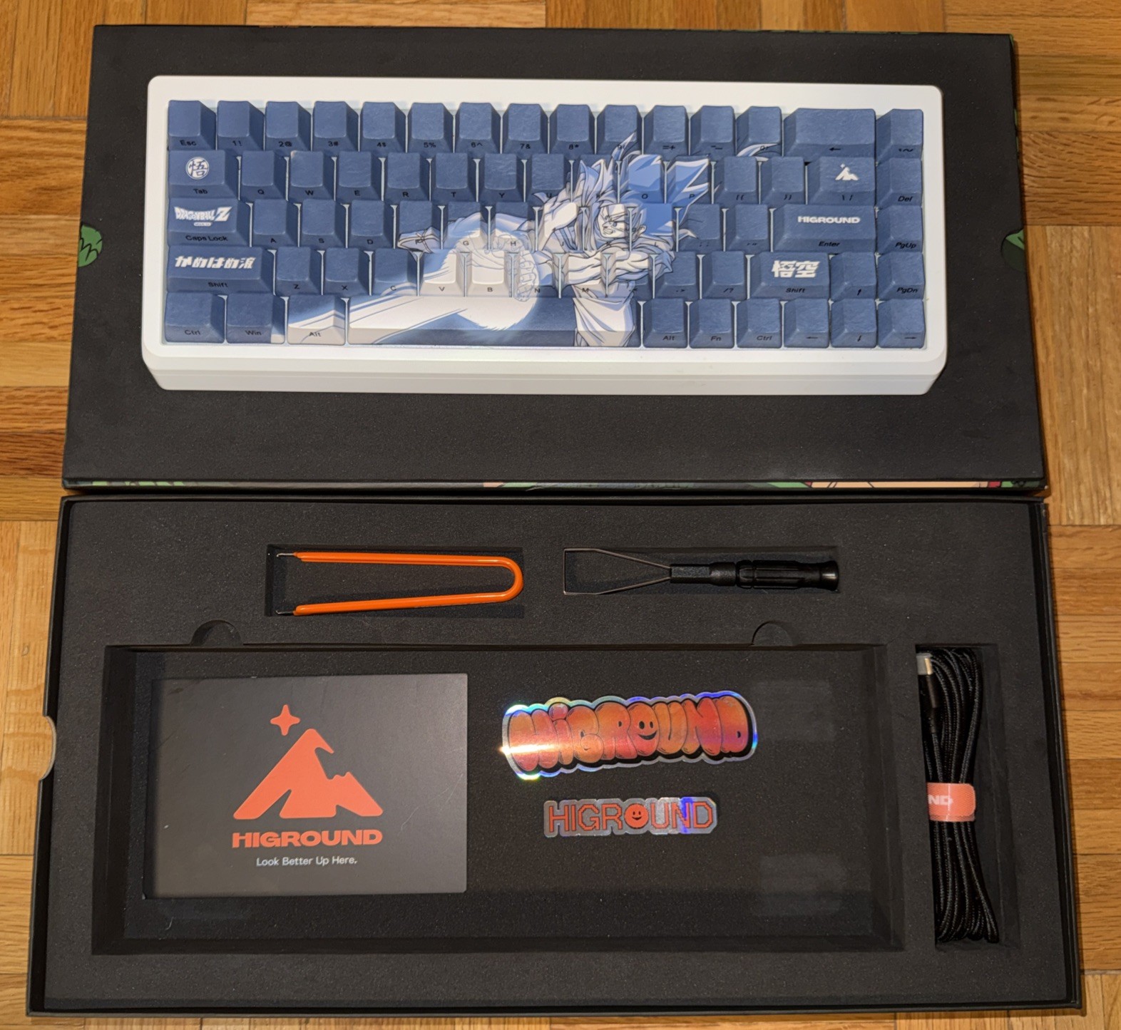 Higround x DBZ Goku Summit 65 Keyboard
