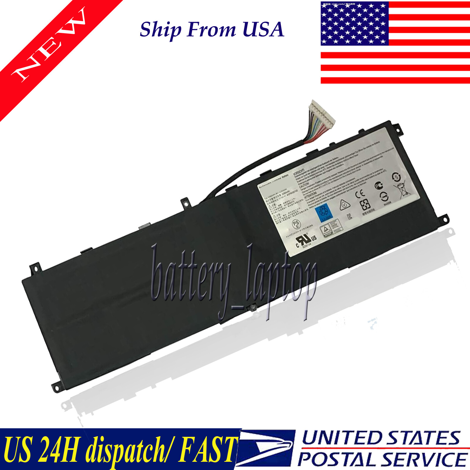 NEW BTY-M6L Battery For MSI GS65 GS75 P65 P75 PS63 WS75 GS65 Stealth 9SG