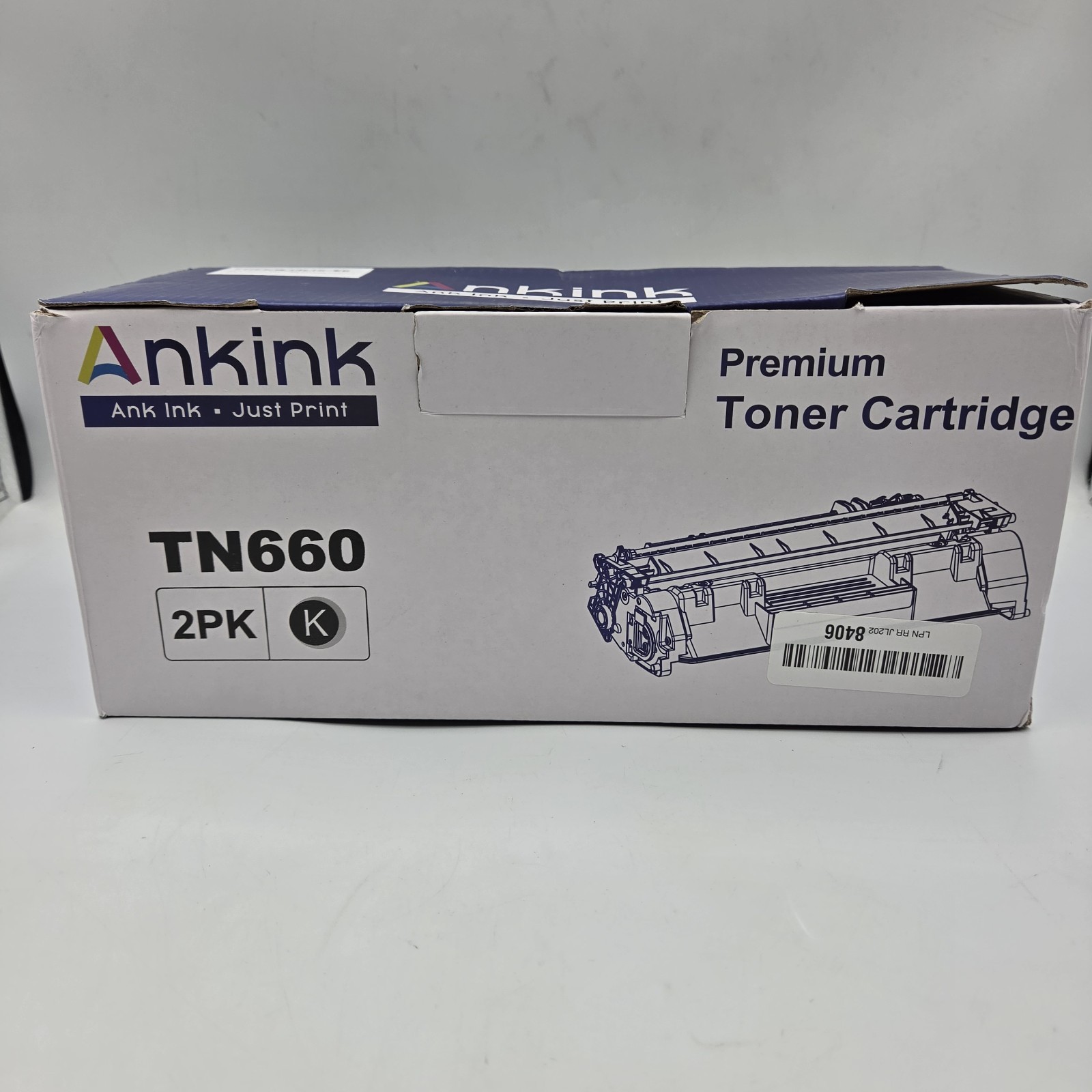 Ankink Compatible Toner Cartridge Replacement 2PK Brother TN660 Sealed