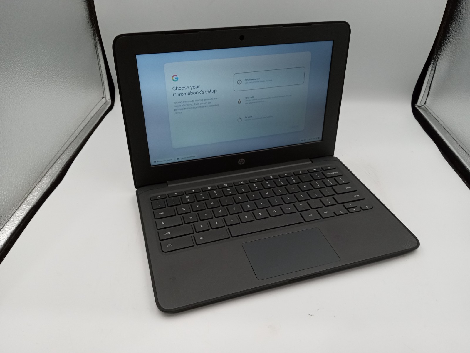 HP Chromebook 11a G6 EE 11.6" AMD A4-9120C 4GB RAM 16GB eMMC ChromeOS -RR