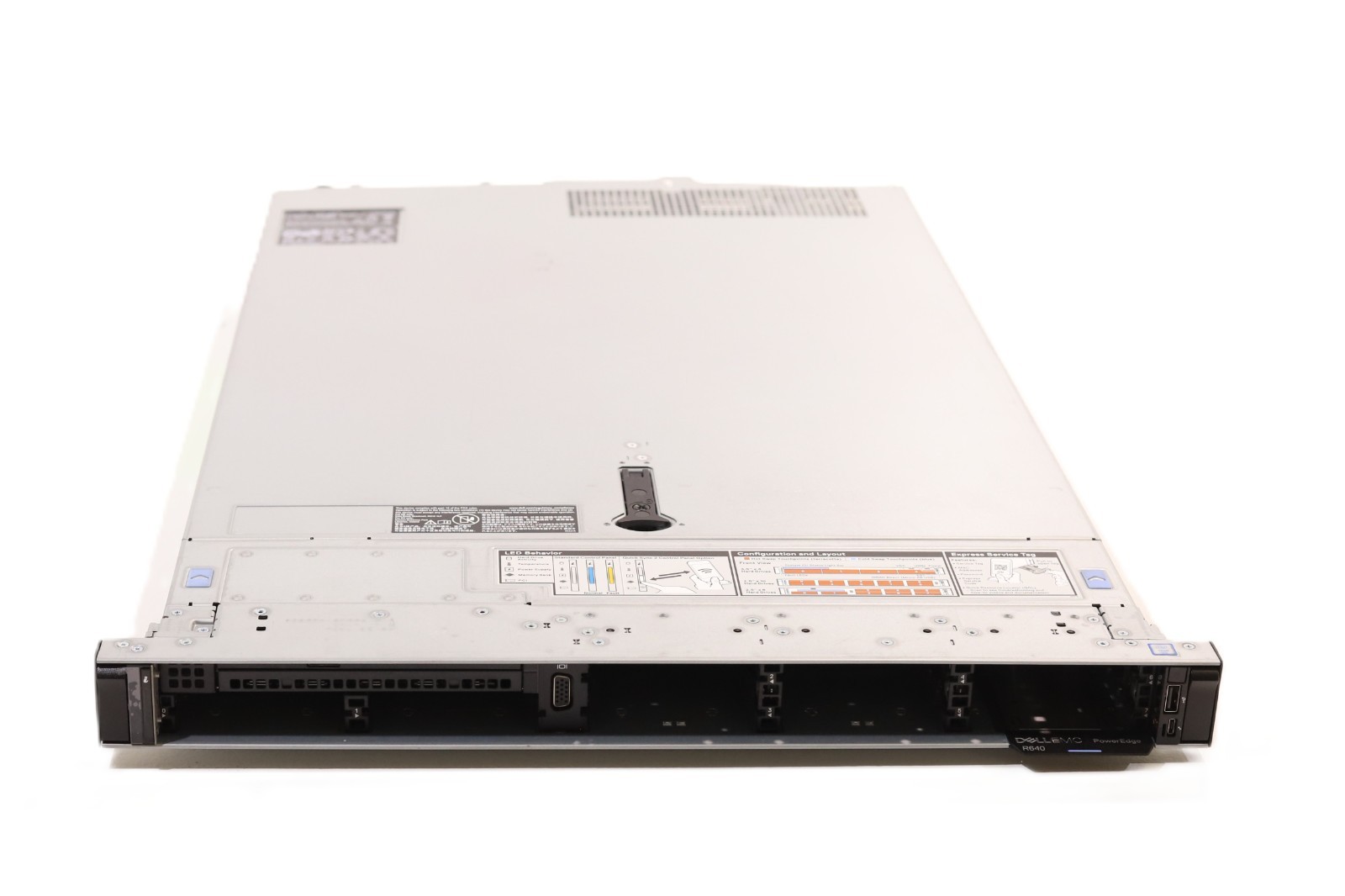DEFECTIVE Dell PowerEdge R640 8SFF Barebone MB Backplane 2xHeatsink 2xPS G3D