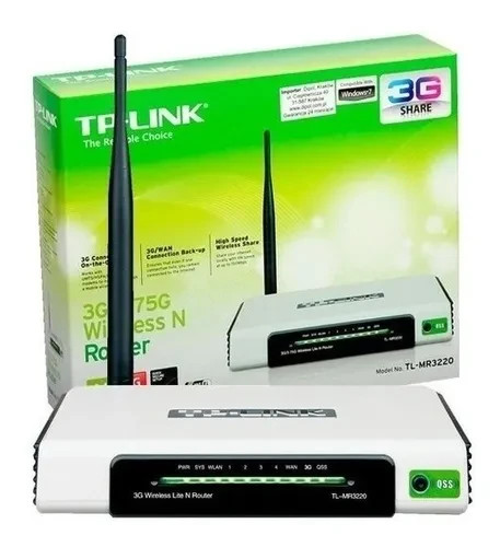 TP-Link TL-MR3220 3G Wireless N Router