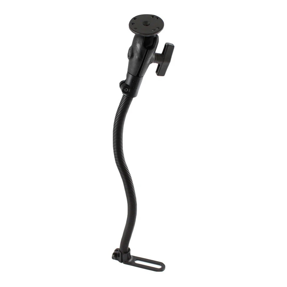 RAM Pod Vehicle Universal Mount with 18" Rod and 1.5" Ball Round AMPS Plate