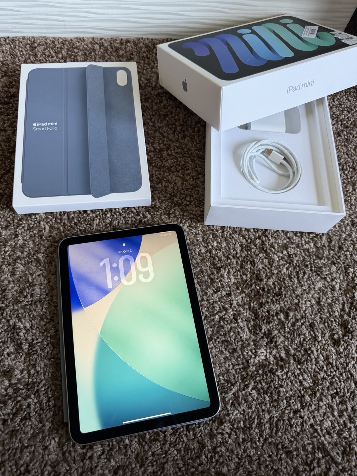 Apple iPad Mini 8.3" A17 Pro 7th Gen Wi-Fi Tablet 128GB Space Gray