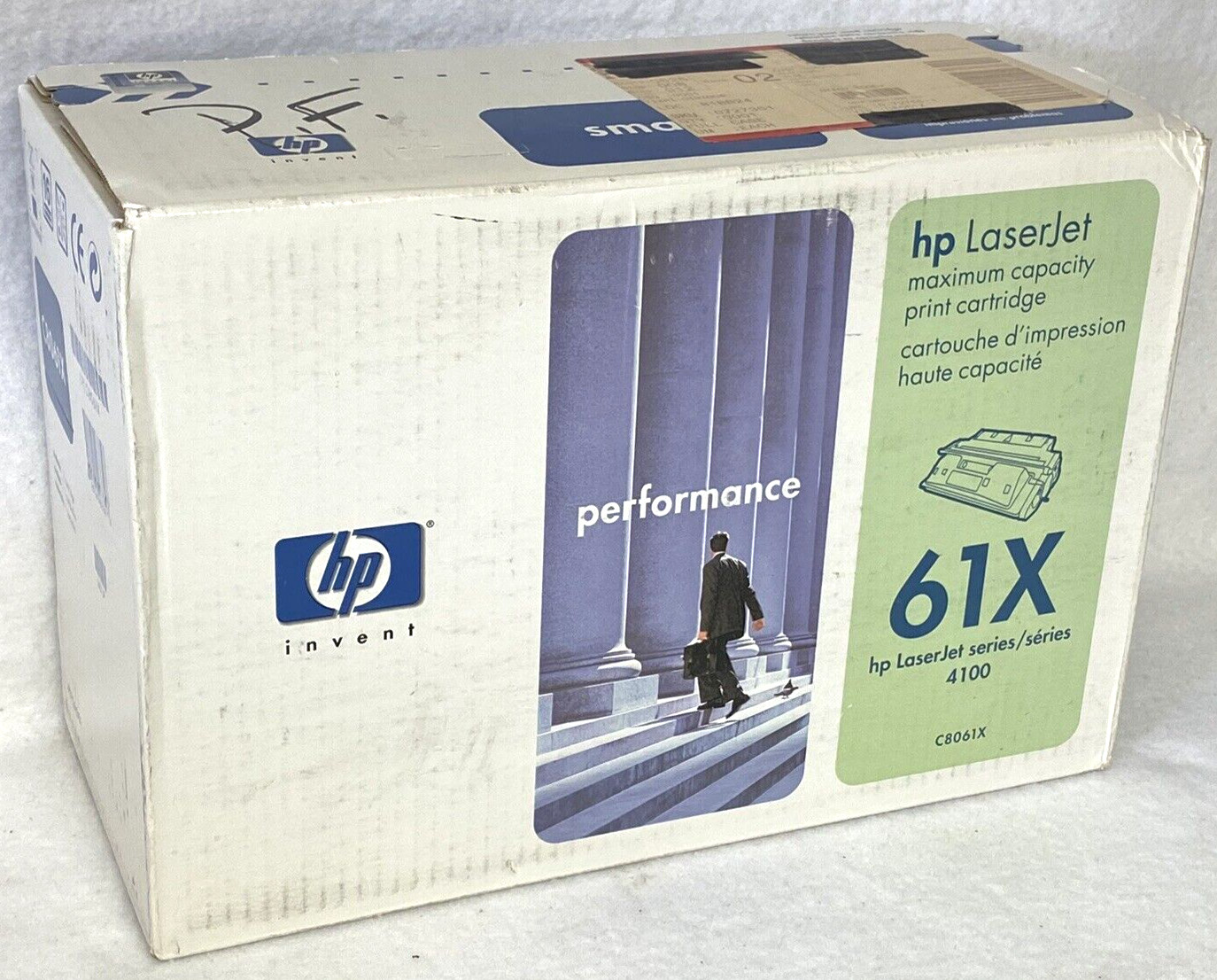 HP C8061X 61X LASER JET CARTRIDGE,GENUINE FACTORY SEALED,NIB,4100,MAX CAPACITY
