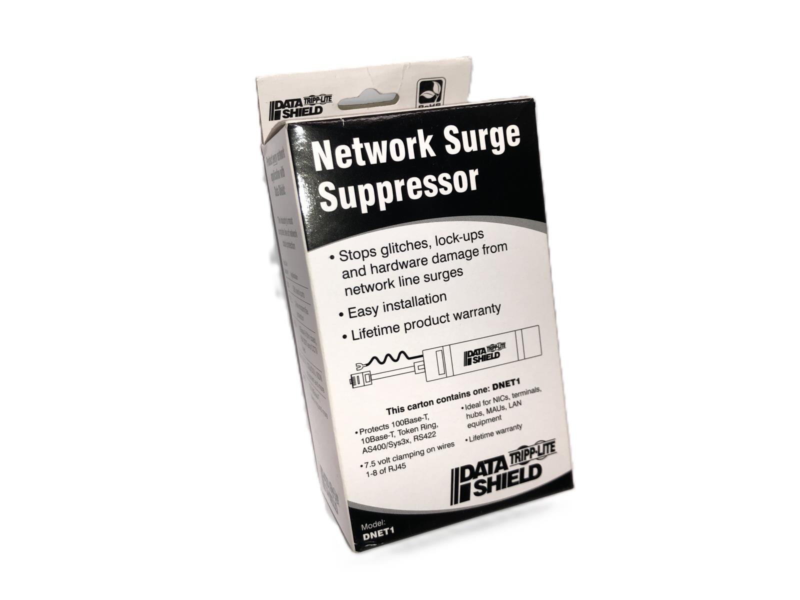 (Lot of 19) Tripp-Lite Data Shield DNET1 Network Surge Suppressor - New Open Box