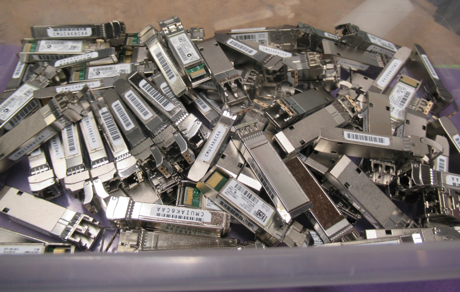 Lot of 92  Cisco 10-3105-01  SFP-10G-SR-S  Transceiver Module