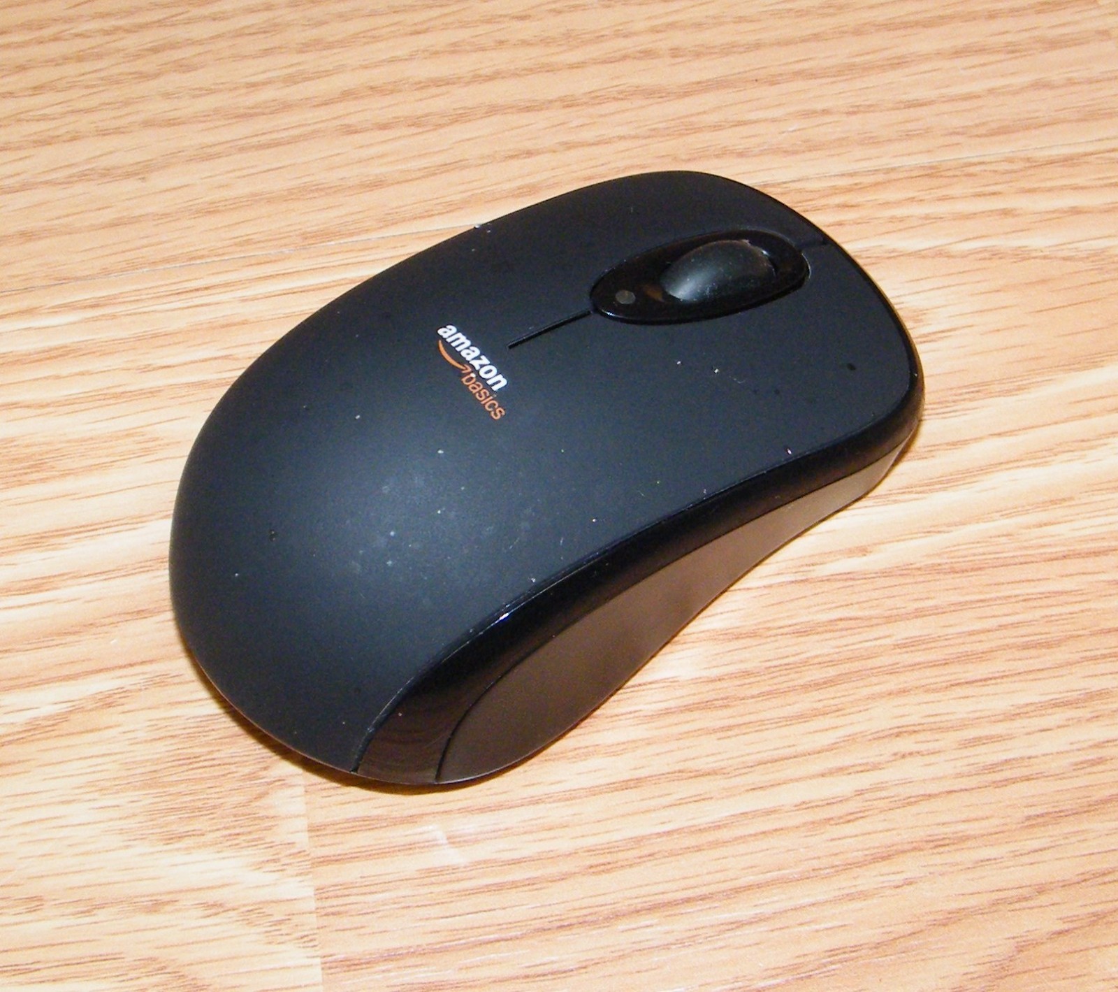 Genuine Amazon Basics (MG-0975) Small Black Wireless Computer Mouse **READ** 