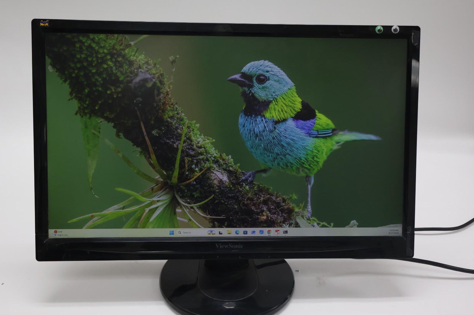 ViewSonic VS15451 VA2246m-LED 22" 1080p FHD Widescreen Monitor Tested Working