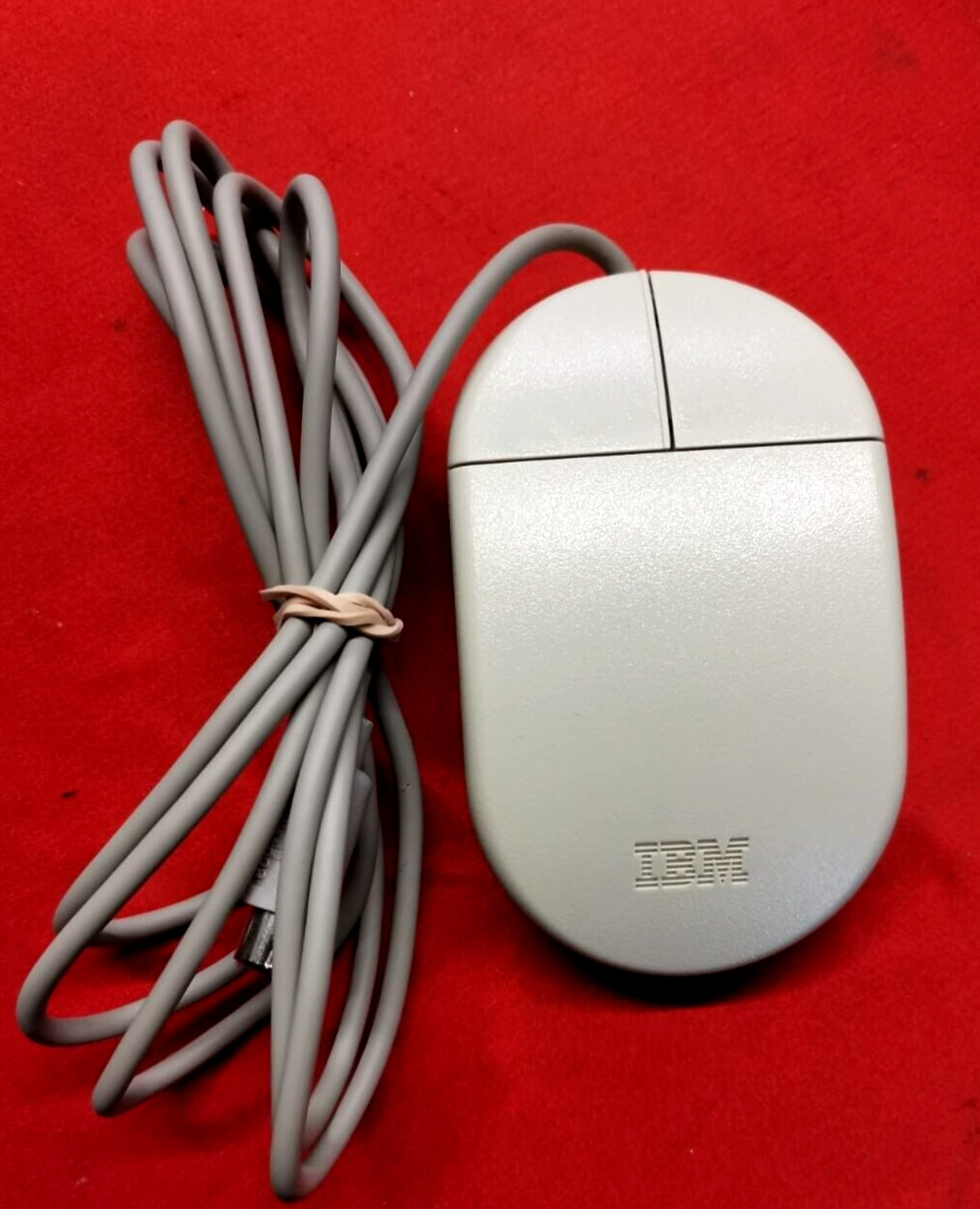 Vintage IBM 2 Button PS/2 Mouse Model 13H6690, Cleaned, Tested & Working