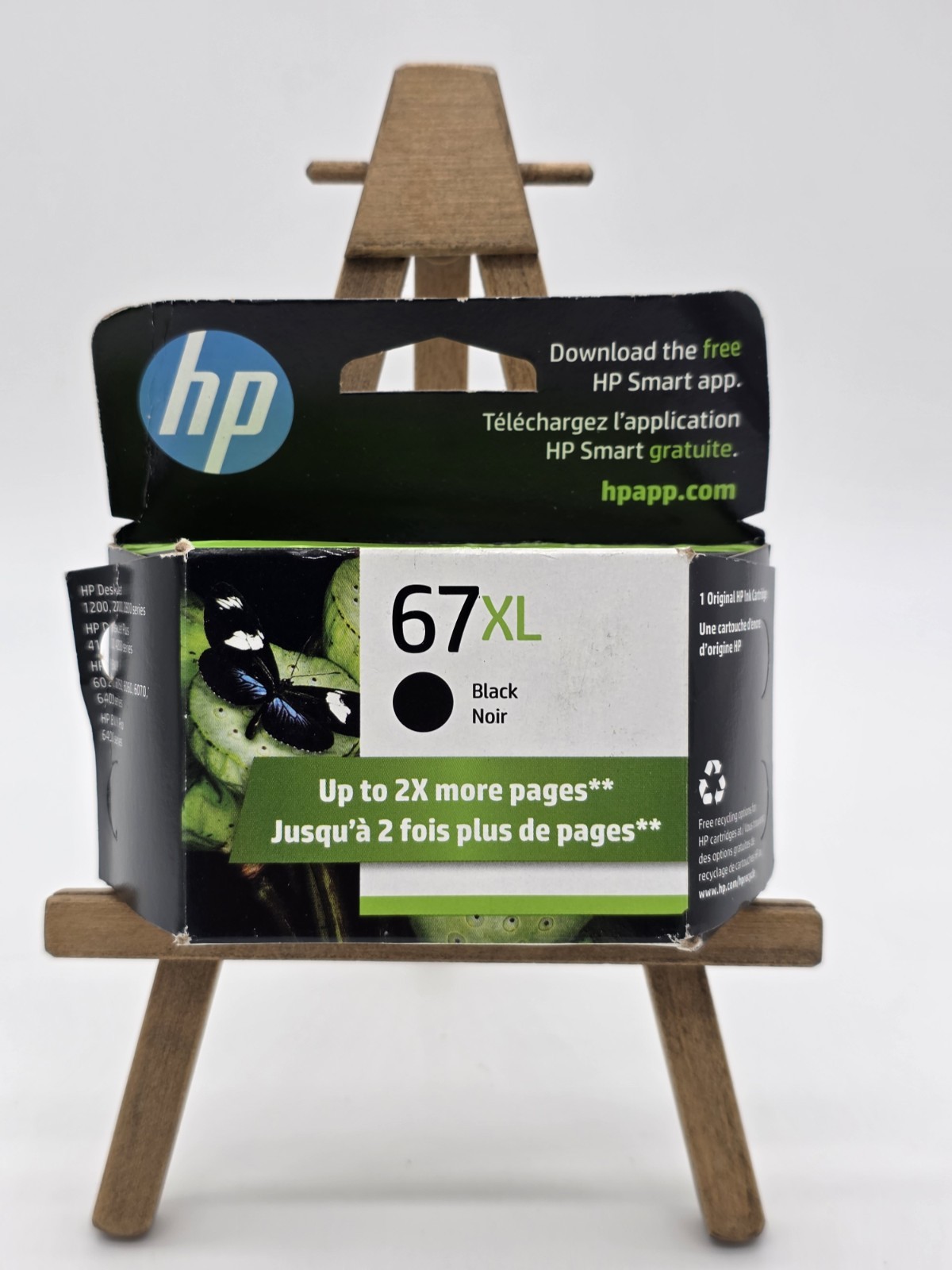 Genuine HP 67XL High Yield Black Ink Cartridge 11/2026 SEALED 