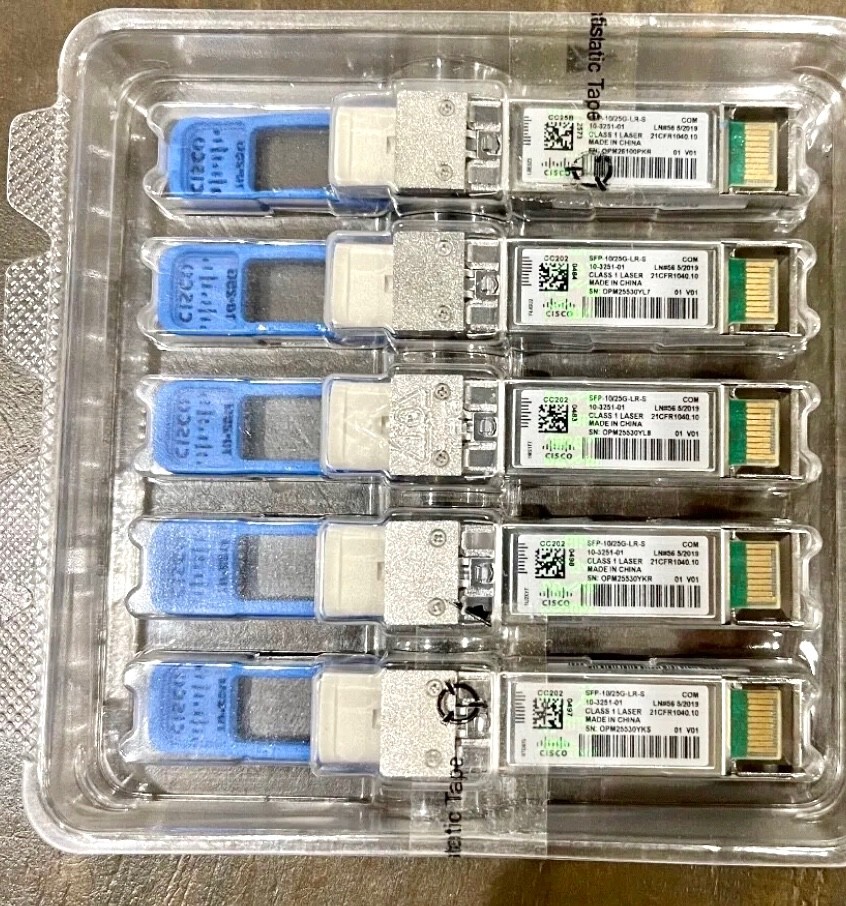 CISCO SFP-10/25G-LR-S 10-3251-02 10/25GBASE-LR SFP+ SFP28  W/Hologram BRAND NEW