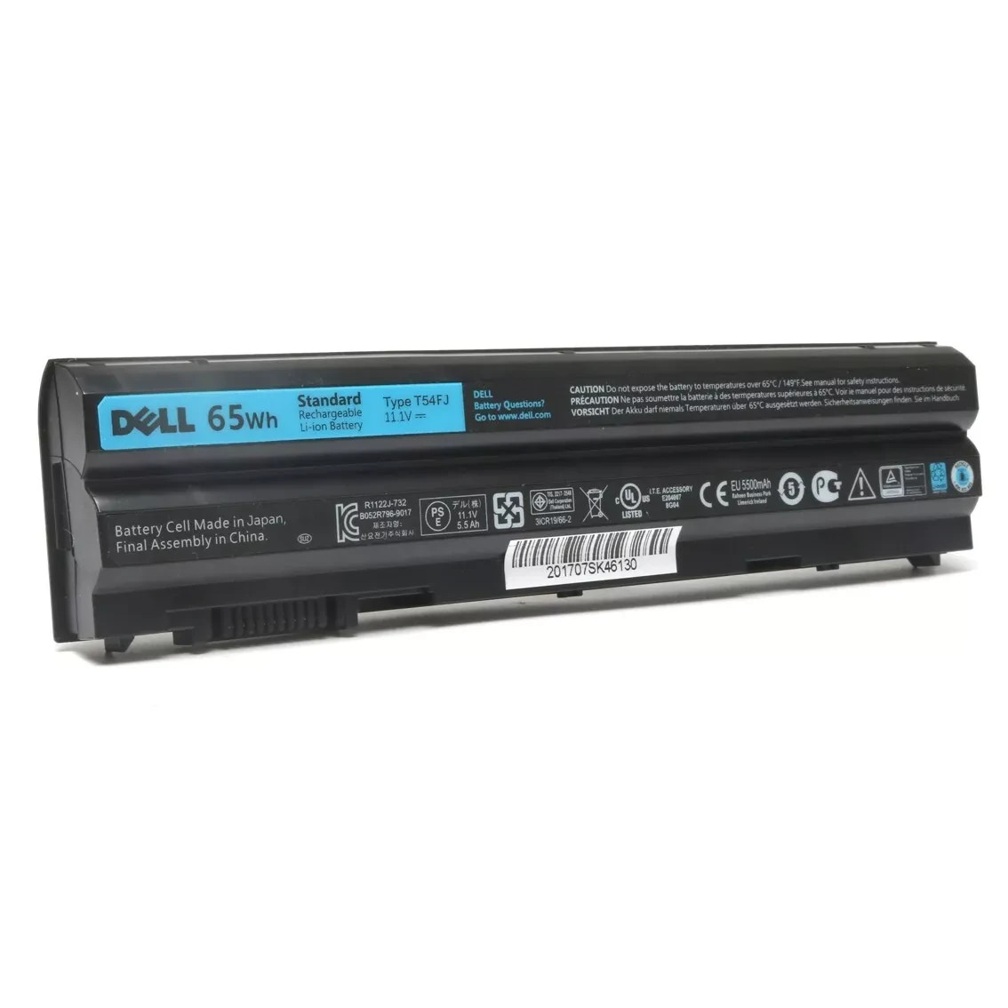 OEM T54FJ 11.1V 65Wh Battery For Dell Latitude E5420 E5520 E5530 E6430 ATG E6520
