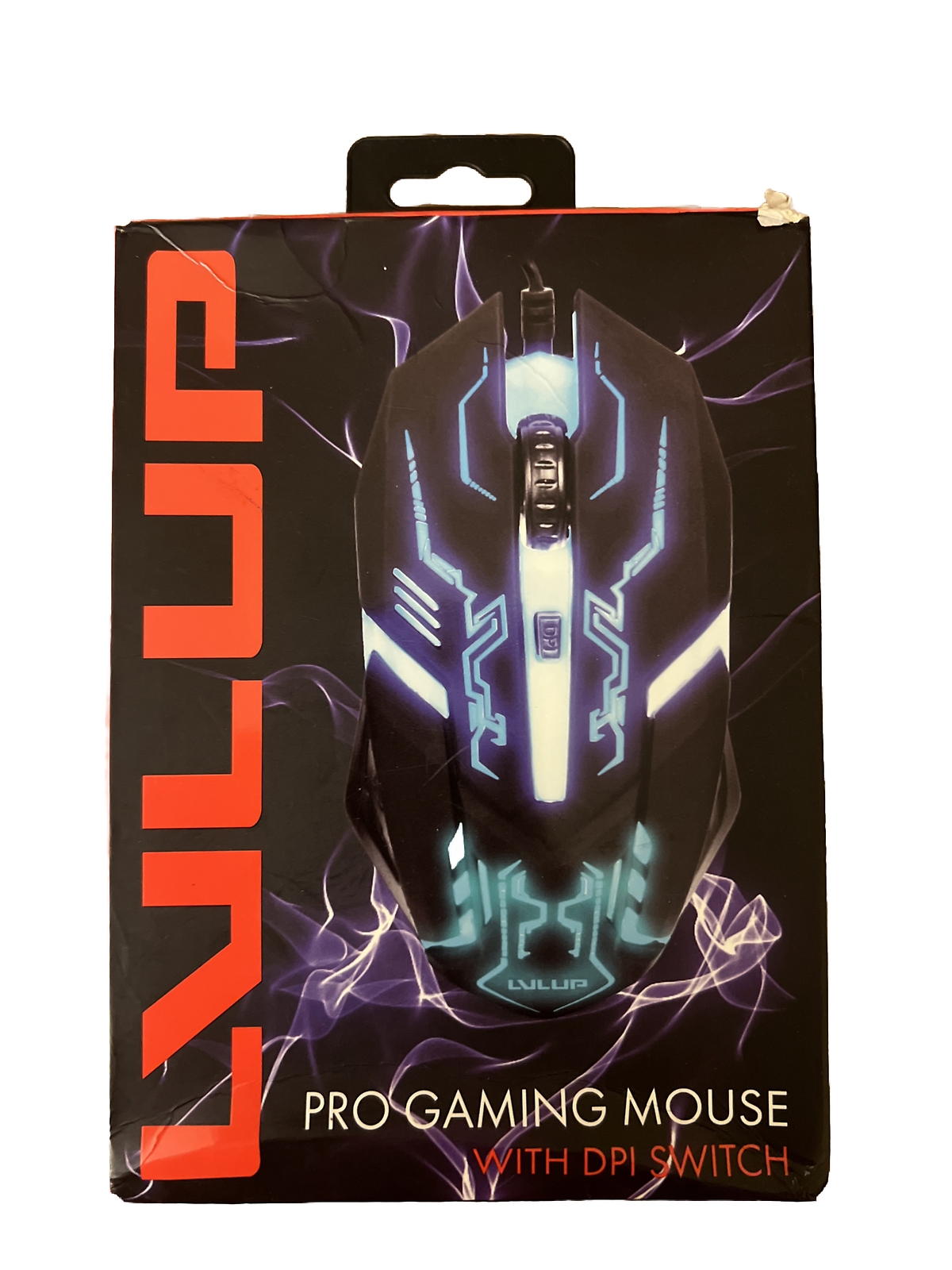 LVLUP PRO RGB BACKLIT GAMING MOUSE WITH DPI SWITCH 