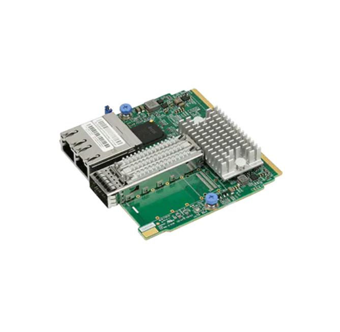Supermicro AOC-MHIBF-M1Q2G SIOM Single-port FDR IB 1 QSFP+ Port & Dual-port