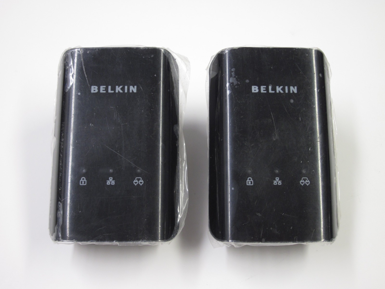 (2) Belkin F5D4085 V1 Powerline AV500 Network Adapter