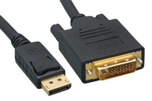 3Ft-15Ft DisplayPort DP to DVI-D Digital 28 AWG PC Mac HDTV Monitor Cable 1080p