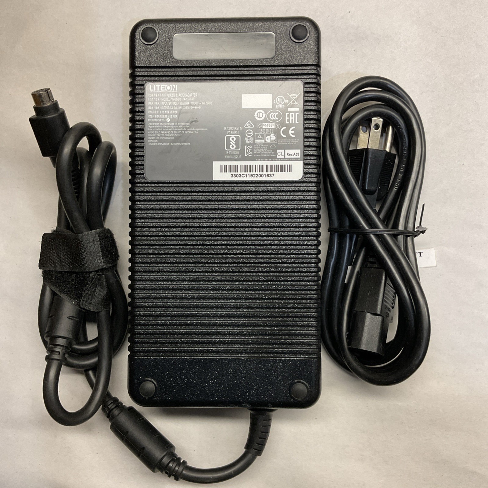 Genuine LITEON PA-1331-90 AC Adapter Power Supply 19.5V 16.9A 330W 4PIN FREE S/H