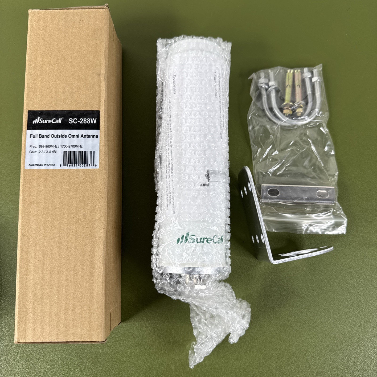 SureCall SC-288W Wide Band Outdoor Omni Antenna 698-960MHz / 1700-2700MHz